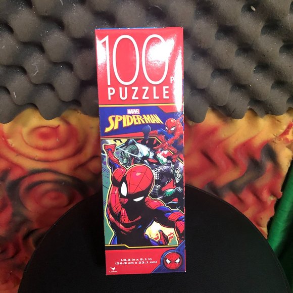 Marvel Spiderman Jigsaw Puzzle NEW (B) 100pc Brand - Picture 1 of 2